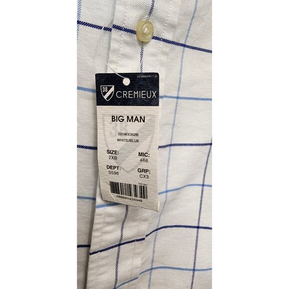 Daniel Cremieux Classic Fit short sleeve Men's XL/TG Button Up Shirt  - Picture 11 of 11